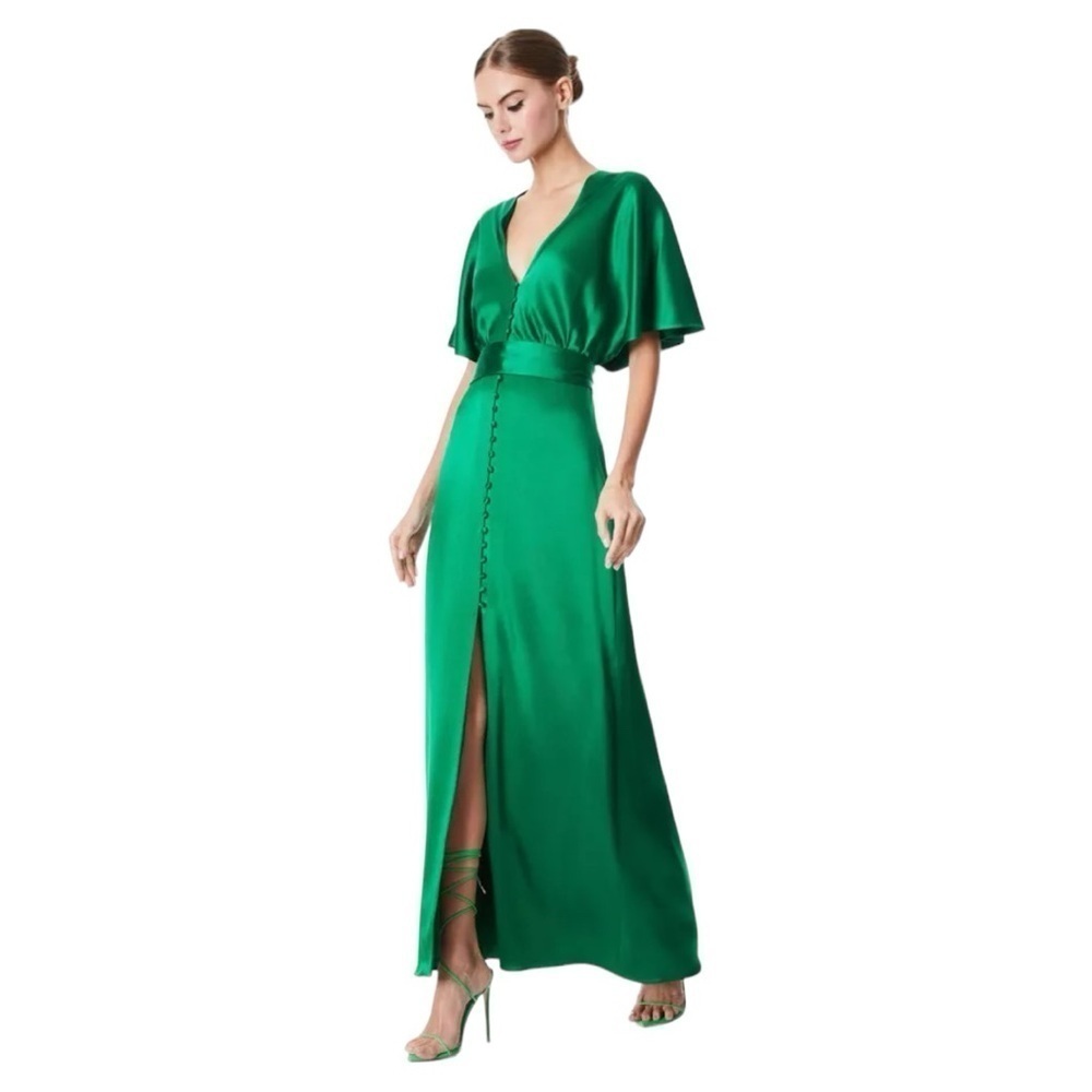 NWT Alice + Olivia Davida Midi Dress